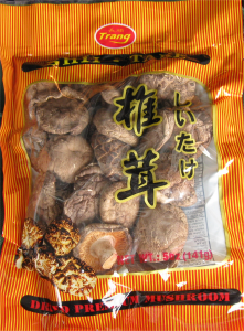 Packaged Shiitake Mushrooms